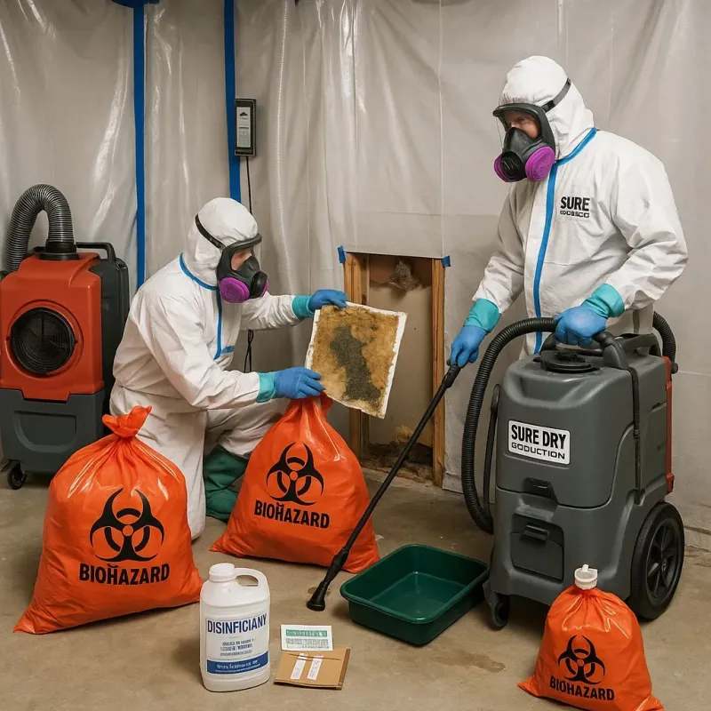 Contaminated Water Handling Protocols process in Whiting, WI
