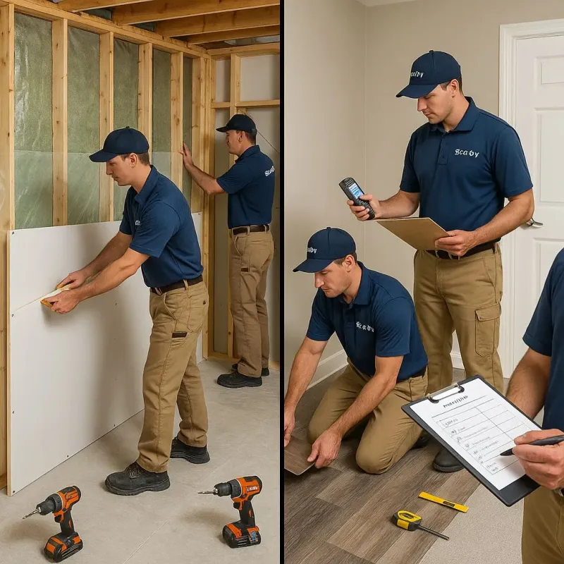 Repairs and Reconstruction process in Whiting, WI