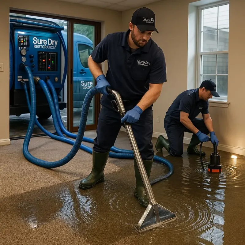 Water Extraction and Removal process in Whiting, WI